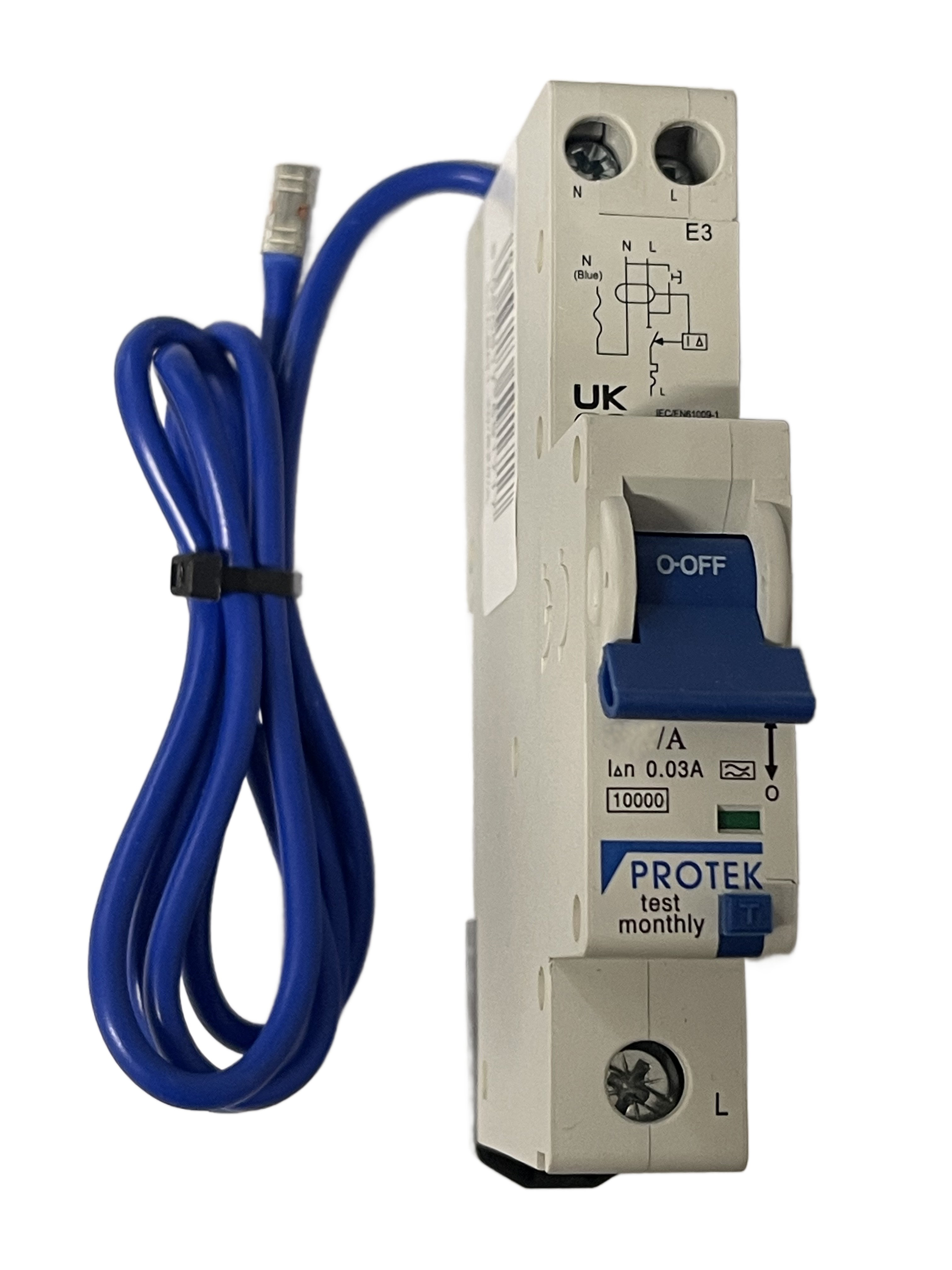 Protek B Type RCBO image
