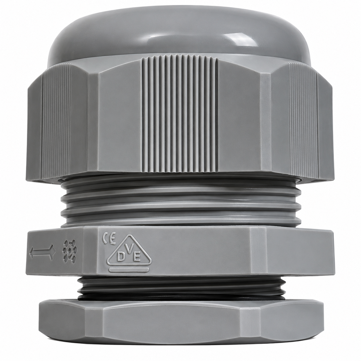 Grey Nylon Cable Gland image